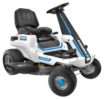 Hart 80-Volt 30-inch Deck Lithium-Ion Riding Lawn Mower Kit