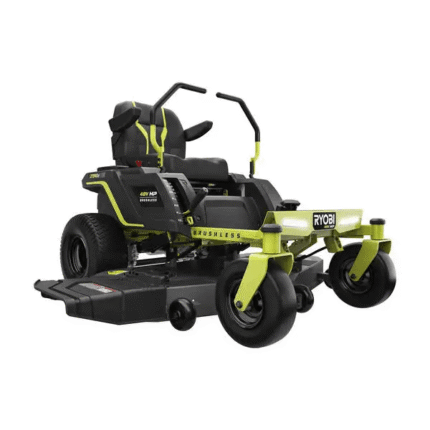 Ryobi 48V Brushless 54in Electric Riding Zero Turn Mower