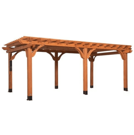 Backyard Discovery Beaumont Pergola 20′x12′ Premium Cedar