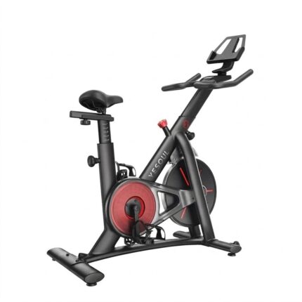 YESOUL S3 Indoor Exercise Bike Smart Black Cycling Bike Magnetic Stationary Bike Low Noise Indoor Cycling Bike for Home Gym Electric Stationary Bike with Tablet Mount