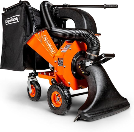 SuperHandy Leaf Vacuum & Wood Chipper – 7 HP 209cc Gas Engine